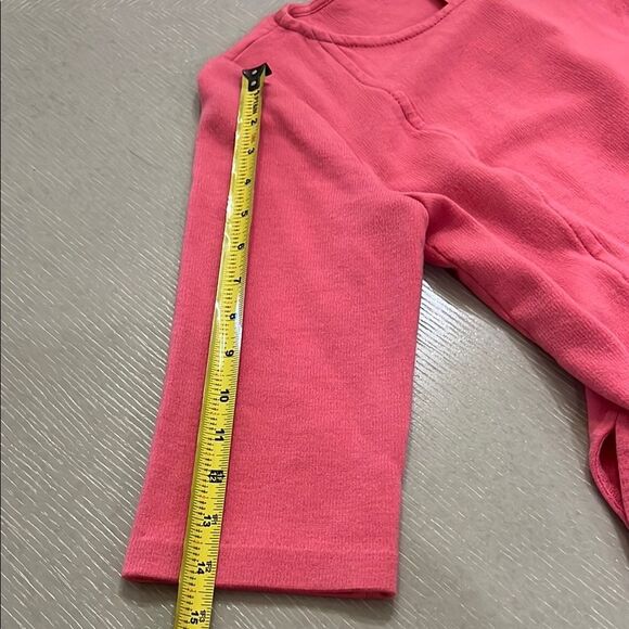 St John Coral Elegant Ruffle Top 10 - Picture 2 of 7